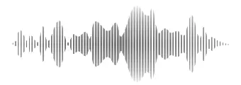 Ah Audio Visual Black Soundwave Logo