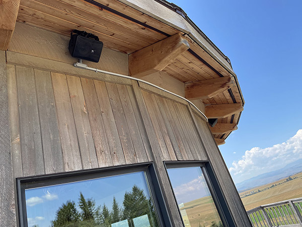 Outdoor Speaker Install